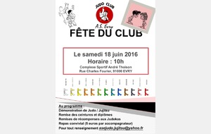 Fête du club 2016