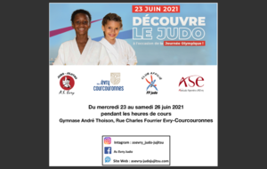 JOURNEE OLYMPIQUE DU 23 AU 26 JUIN 2021