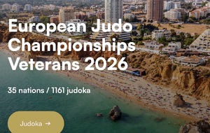 🥋 Championnats d’Europe Vétérans de Judo 2026 🇵🇹