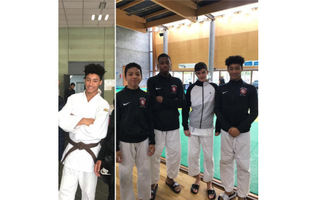 Un judoka de l'ASE JUDO JUJITSU au Pole Espoir d'Orleans 