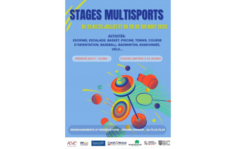 STAGES MULTISPORTS AS EVRY : UNE SEMAINE RICHE EN SPORTS, VALEURS ET SOURIRE