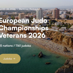 🥋 Championnats d’Europe Vétérans de Judo 2026 🇵🇹